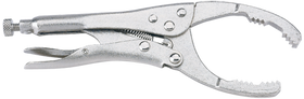 Locking Plier Type, Adjustable Oil Filter Wrench, 2-1/8” to 4-5/8”