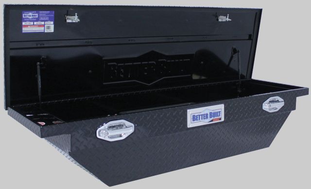 Better Built Truck Tool Box 70 Inch Black Aluminum Gloss