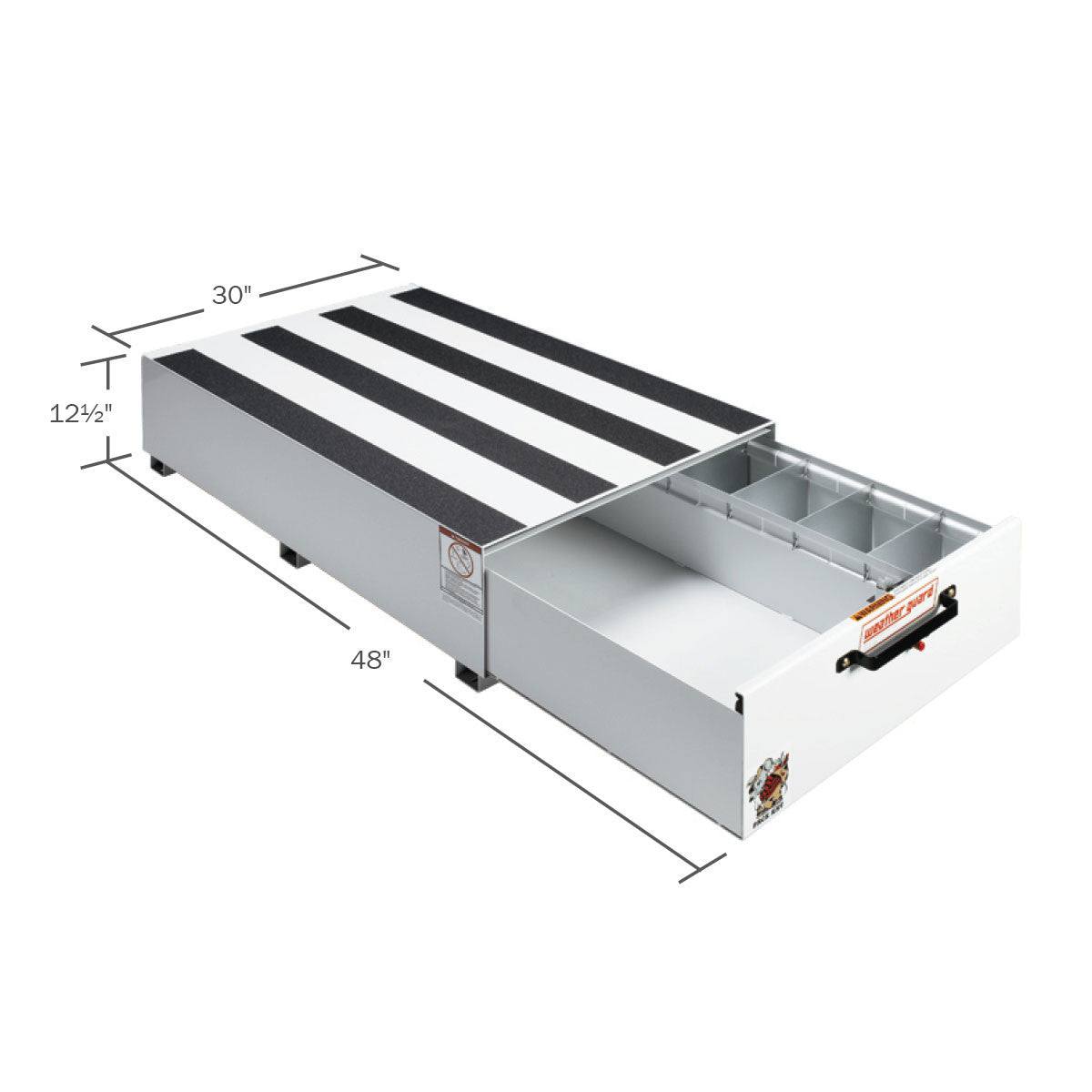 Weather Guard 127-6-03 Saddle Box